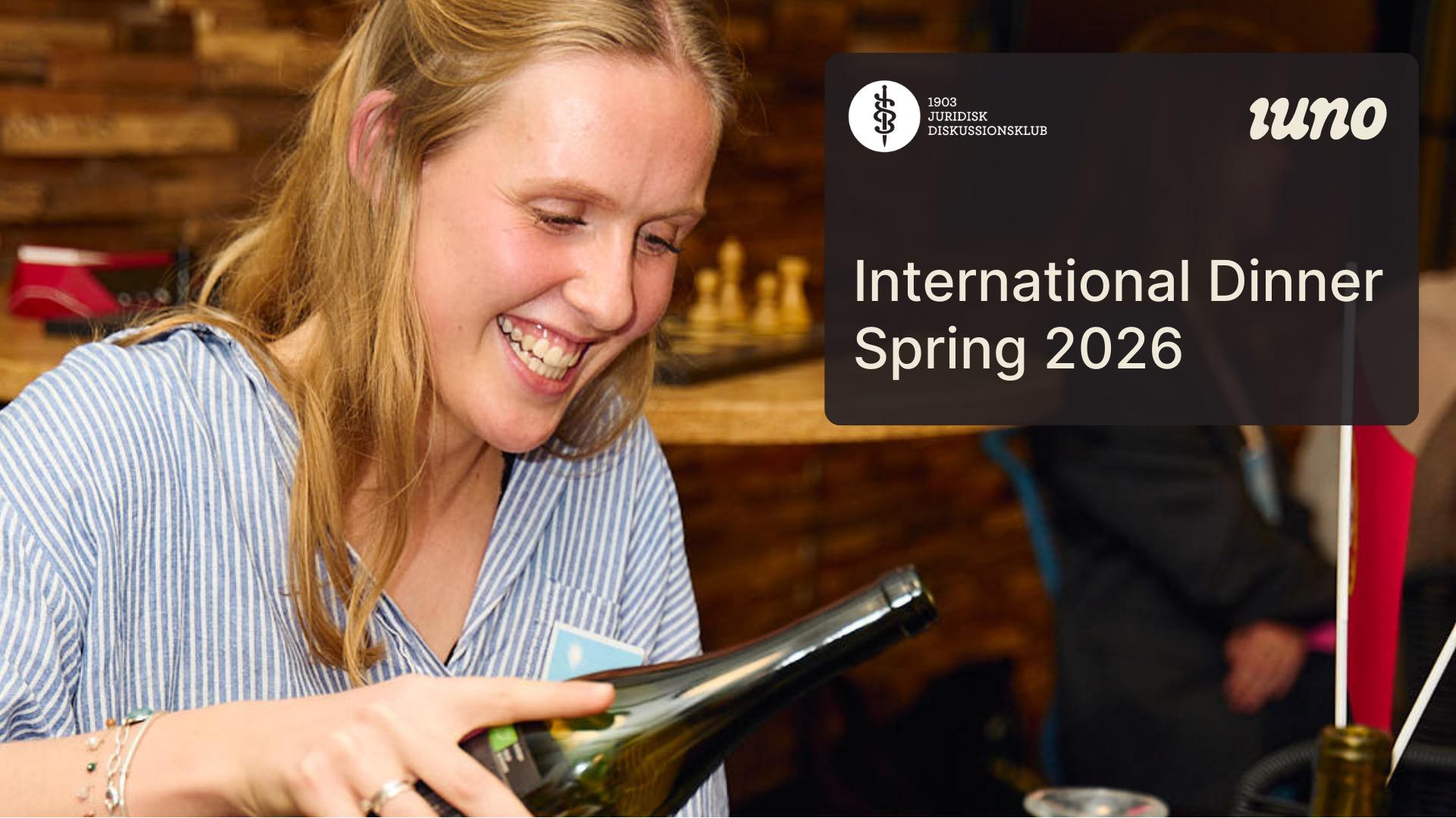 JD x IUNO International Spring Dinner 2026